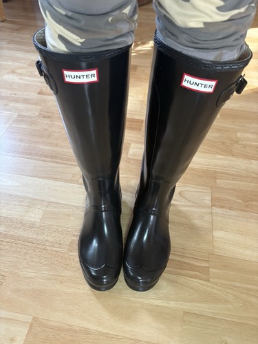 Hunter kniehohe gummistiefel - hunter,