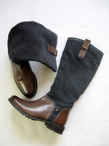 Stiefel aus leder - aus,