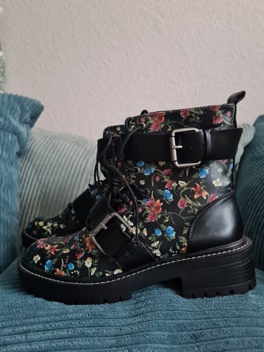 Geblümte boots stiefeletten - boots,