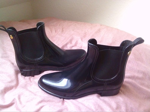 Kurze gummistiefel lemon - v.,
