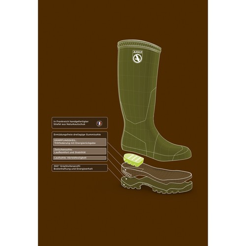 Aigle gummistiefel parcours - aigle,