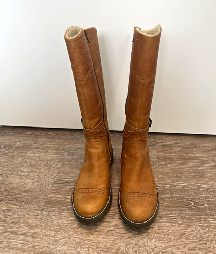 Richter damen leder stiefel - leder,